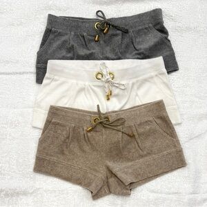 Vintage NWT VS Victoria’s Secret S Lush & Plush Terry Short Booty Shorts 3 Pairs